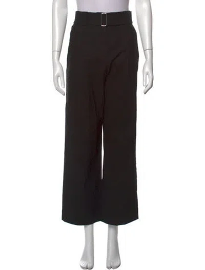 Pre-owned A.l.c Wide Leg Pants In Black