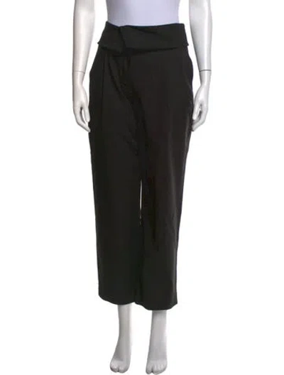 Pre-owned A.l.c Wide Leg Pants In Black