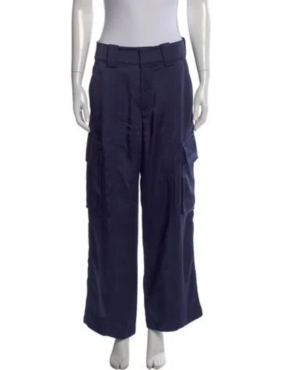 Pre-owned A.l.c Wide Leg Pants In Blue