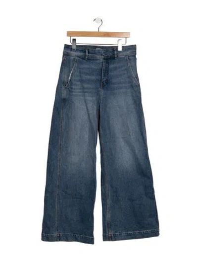 Pre-owned A.l.c Wide Leg Pants In Blue