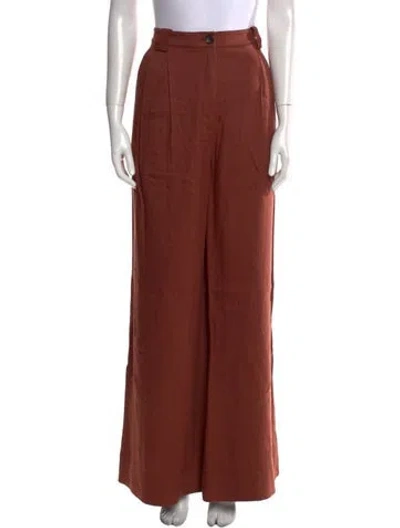 Pre-owned A.l.c Wide Leg Pants In Brown
