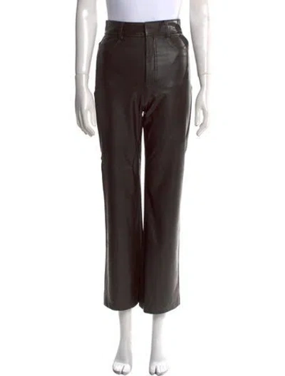 Pre-owned A.l.c Wide Leg Pants In Brown