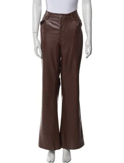 Pre-owned A.l.c Wide Leg Pants In Brown