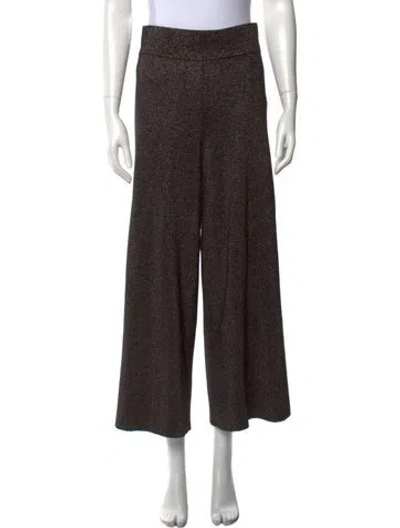 Pre-owned A.l.c Wide Leg Pants In Brown
