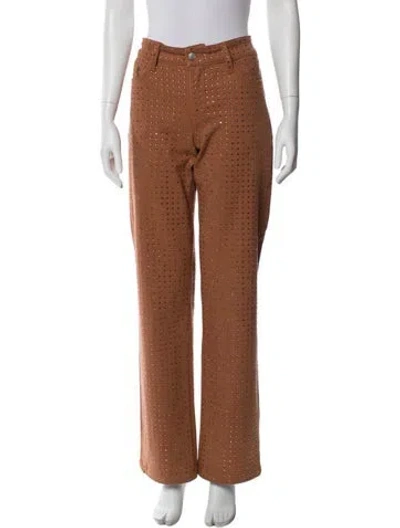 Pre-owned A.l.c Wide Leg Pants In Brown