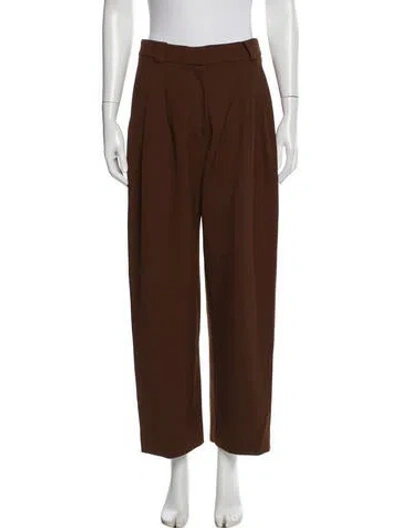 Pre-owned A.l.c Wide Leg Pants In Brown