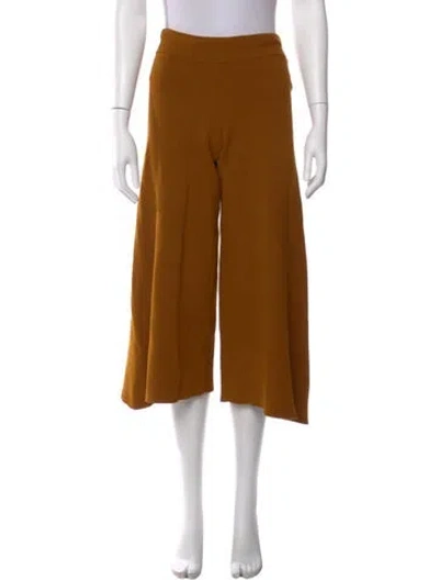 Pre-owned A.l.c Wide Leg Pants In Brown