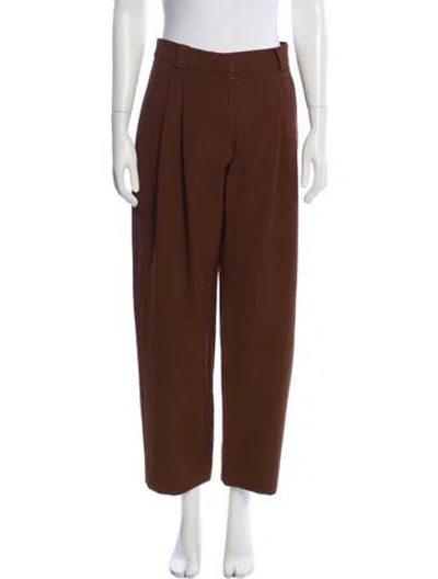 Pre-owned A.l.c Wide Leg Pants In Brown