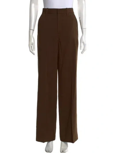 Pre-owned A.l.c Wide Leg Pants In Brown