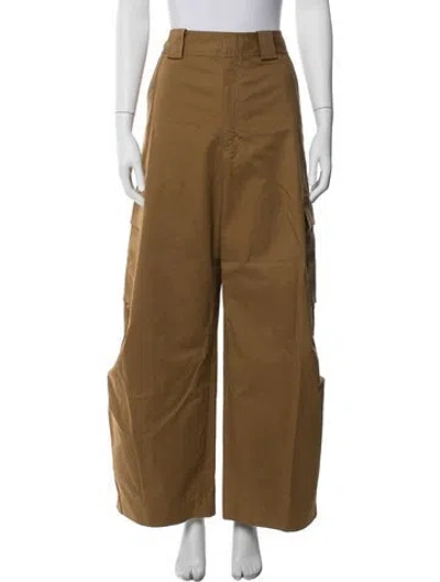 Pre-owned A.l.c Wide Leg Pants In Brown