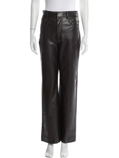 Pre-owned A.l.c Wide Leg Pants In Brown