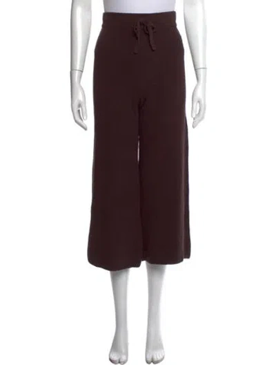 Pre-owned A.l.c Wide Leg Pants In Brown