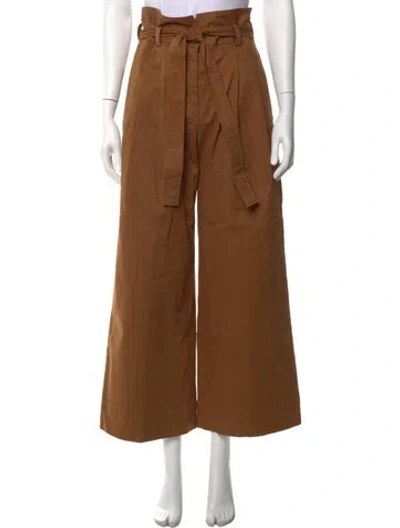 Pre-owned A.l.c Wide Leg Pants In Brown