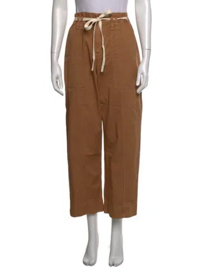 Pre-owned A.l.c Wide Leg Pants In Brown