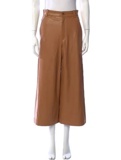Pre-owned A.l.c Wide Leg Pants In Brown