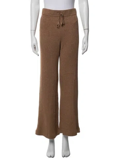 Pre-owned A.l.c Wide Leg Pants In Brown