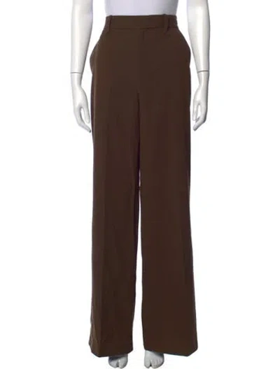 Pre-owned A.l.c Wide Leg Pants In Brown