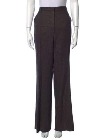 Pre-owned A.l.c Wide Leg Pants In Brown
