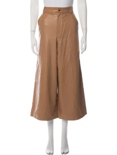 Pre-owned A.l.c Wide Leg Pants In Brown