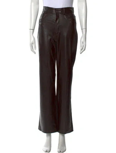 Pre-owned A.l.c Wide Leg Pants In Brown