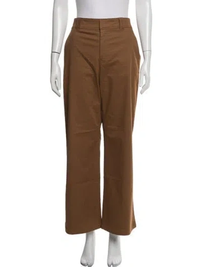 Pre-owned A.l.c Wide Leg Pants In Brown