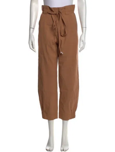 Pre-owned A.l.c Wide Leg Pants In Brown