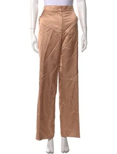 Pre-owned A.l.c Wide Leg Pants In Gold