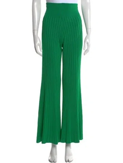 Pre-owned A.l.c Wide Leg Pants In Green