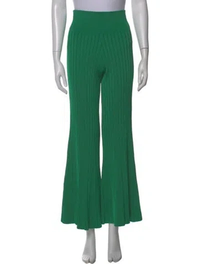 Pre-owned A.l.c Wide Leg Pants In Green