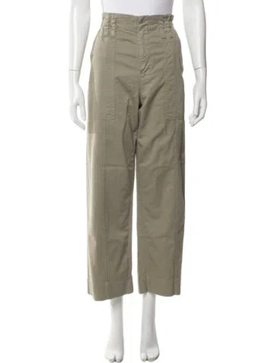 Pre-owned A.l.c Wide Leg Pants In Green