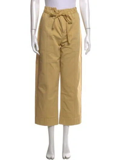 Pre-owned A.l.c Wide Leg Pants In Green
