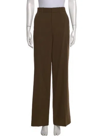 Pre-owned A.l.c Wide Leg Pants In Green