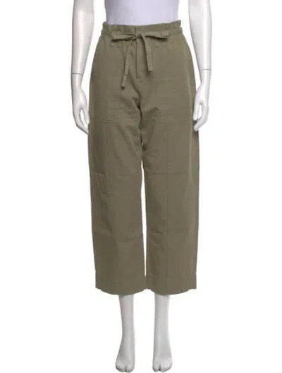 Pre-owned A.l.c Wide Leg Pants In Green