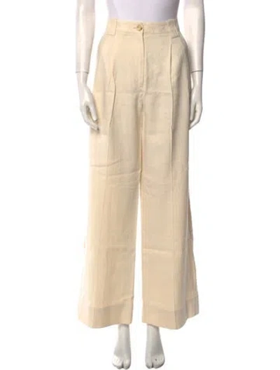 Pre-owned A.l.c Wide Leg Pants In Neutral