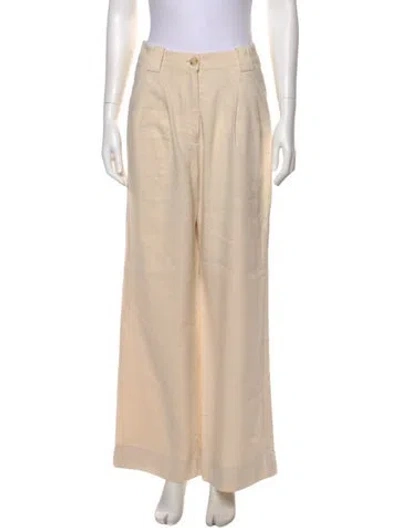 Pre-owned A.l.c Wide Leg Pants In Neutral