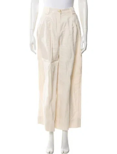 Pre-owned A.l.c Wide Leg Pants In Neutral