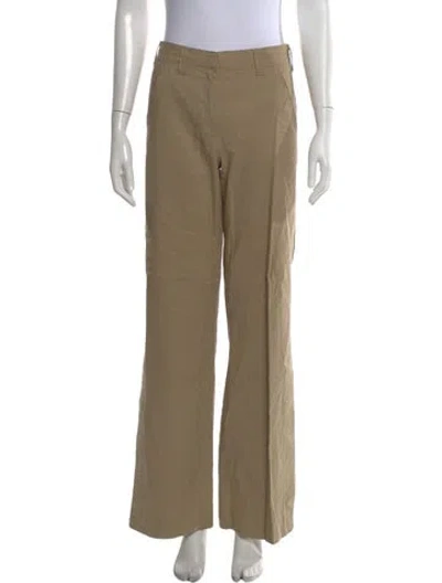 Pre-owned A.l.c Wide Leg Pants In Neutral