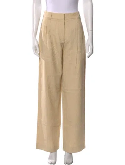 Pre-owned A.l.c Wide Leg Pants In Neutral