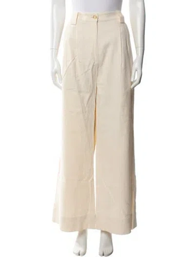 Pre-owned A.l.c Wide Leg Pants In Neutral