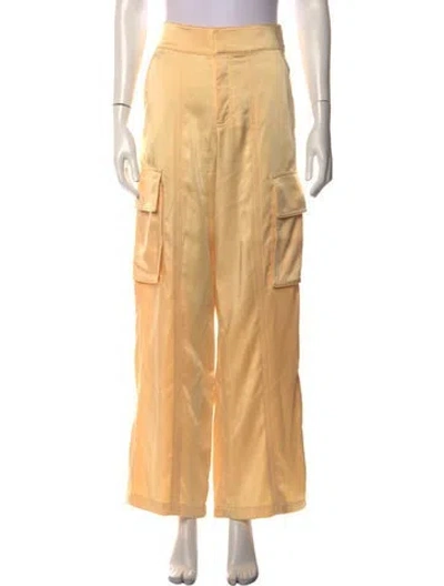 Pre-owned A.l.c Wide Leg Pants In Neutrals
