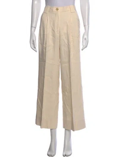 Pre-owned A.l.c Wide Leg Pants In Neutrals