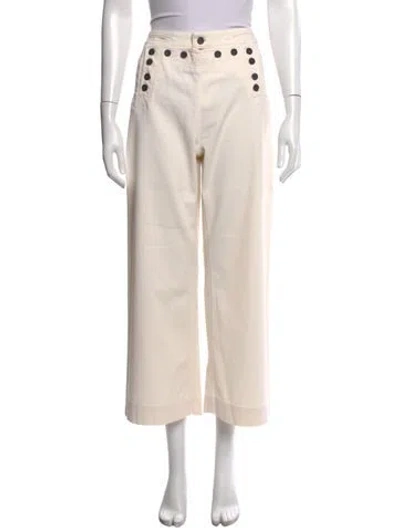 Pre-owned A.l.c Wide Leg Pants In Neutrals