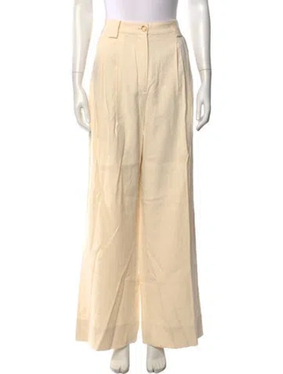 Pre-owned A.l.c Wide Leg Pants In Neutrals