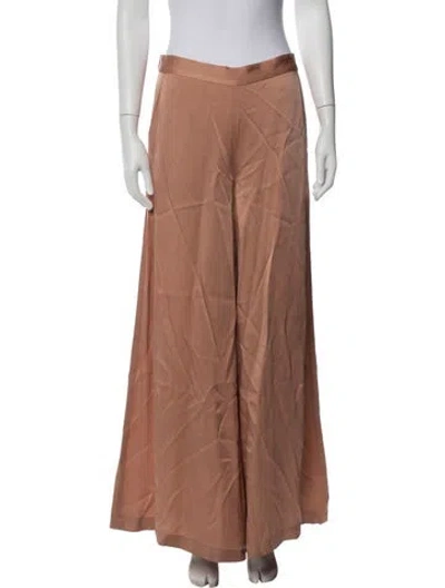 Pre-owned A.l.c Wide Leg Pants In Orange