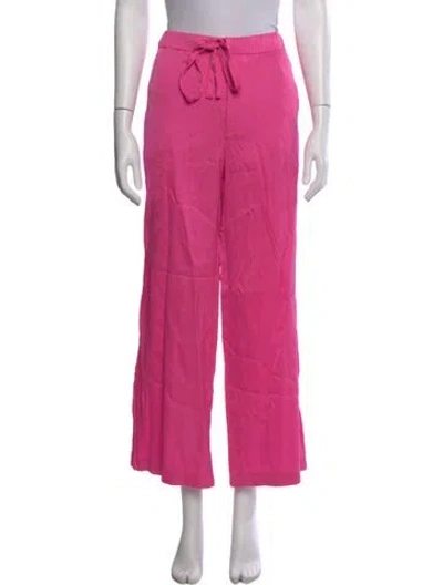 Pre-owned A.l.c Wide Leg Pants In Pink