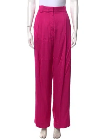 Pre-owned A.l.c Wide Leg Pants In Pink
