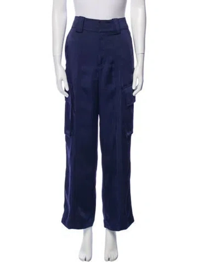 Pre-owned A.l.c Wide Leg Pants In Purple