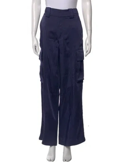 Pre-owned A.l.c Wide Leg Pants In Purple