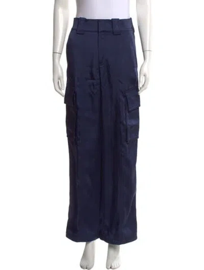 Pre-owned A.l.c Wide Leg Pants In Purple