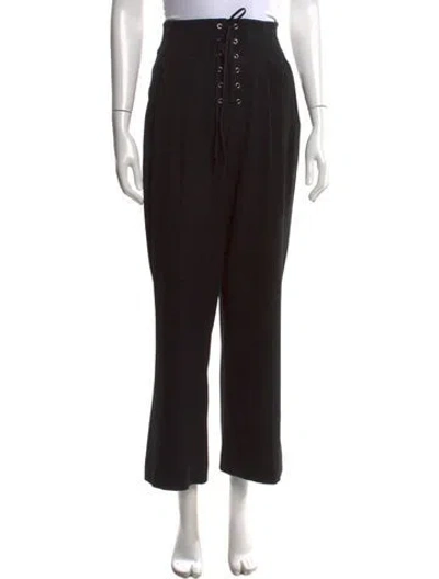 Pre-owned A.l.c Wide Leg Pants W/ Tags In Black